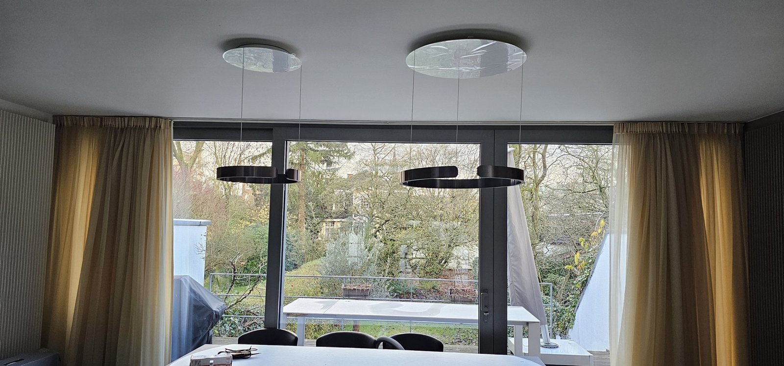 Binnenverlichting geïnstalleerd in een woning