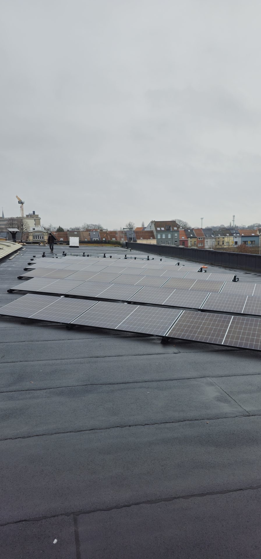 Plaatsing van zonnepanelen door Elect-SA